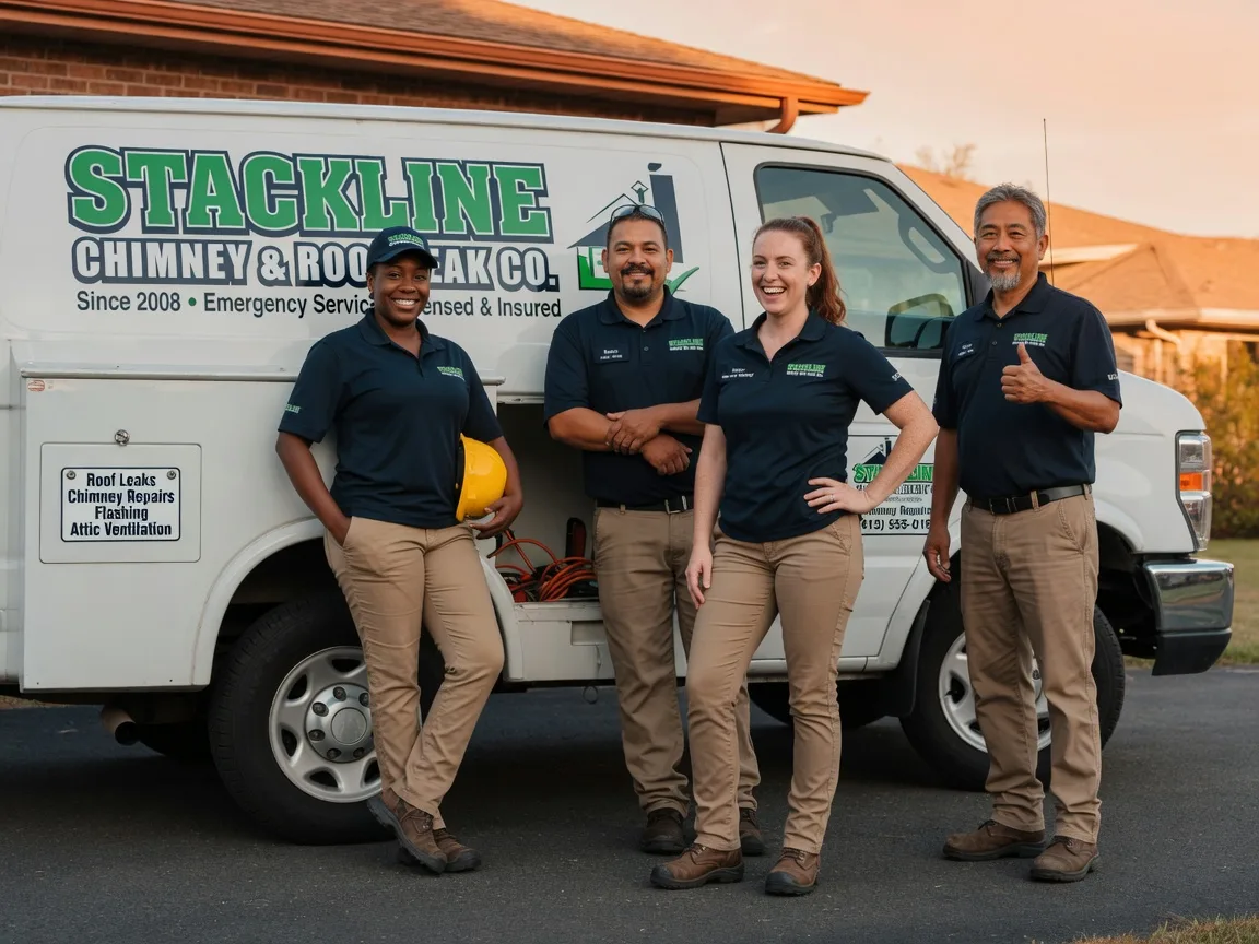 Chimney flashing repair company in Otsego, MI